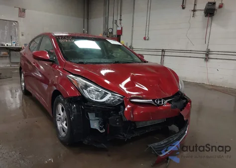 2014 Hyundai Elantra Se из США, поврежденный, VIN 5NPDH4AE2EH544991